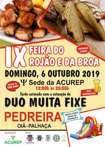 Domingo h&aacute; Feira do Roj&atilde;o e da Broa na ACUREP - Pedreira