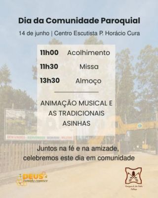 Dia da Comunidade Paroquial da Palha&ccedil;a