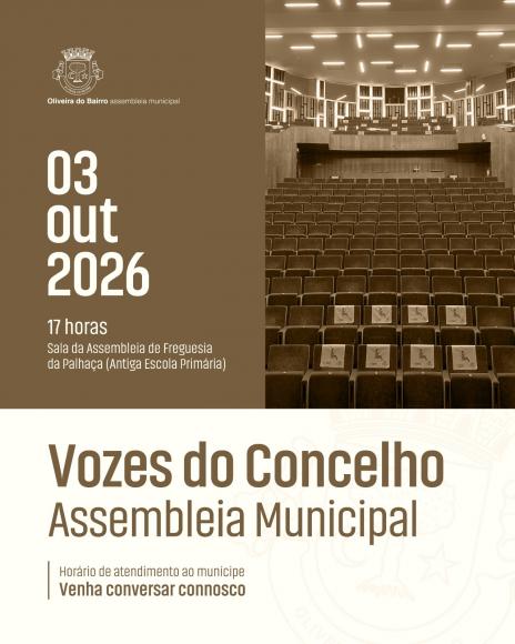 Vozes do Concelho | Assembleia Municipal