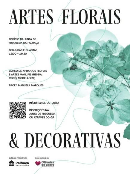 Artes Florais - Curso de arranjos florais e artes manuais 
