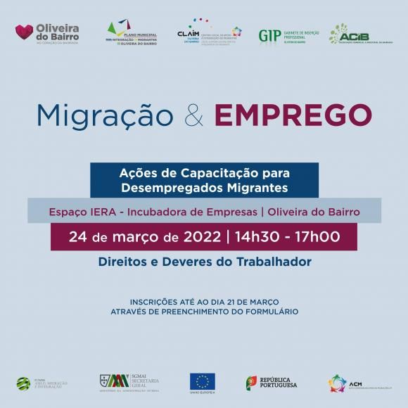 Mais sessões de informação para migrantes desempregados - 24 março