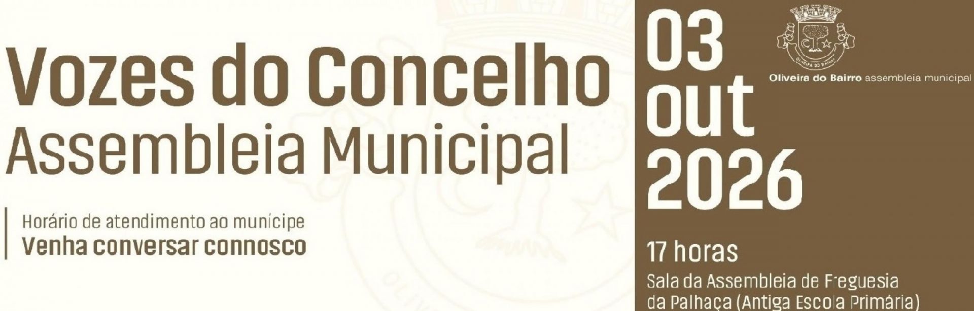 Vozes do Concelho | Assembleia Municipal